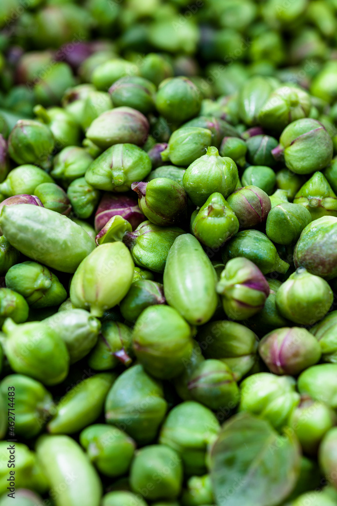 Capers, close-up