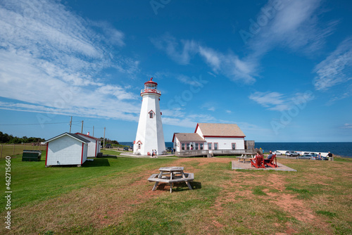 Canada, Prince Edward Island, Elmira, East Point Lighthouse photo