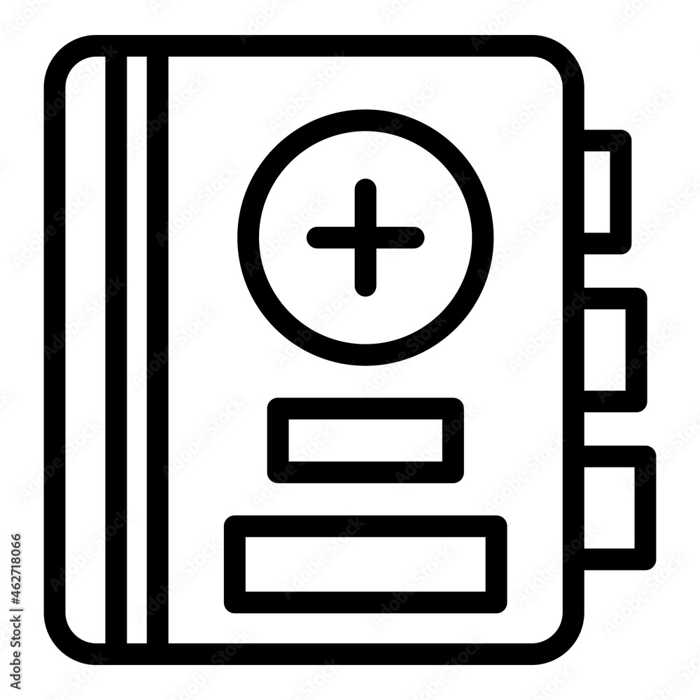Medical insurance icon outline vector. Doctor health. Corona insurance Medical insurance icon outline vector. Doctor health. Corona insurance
