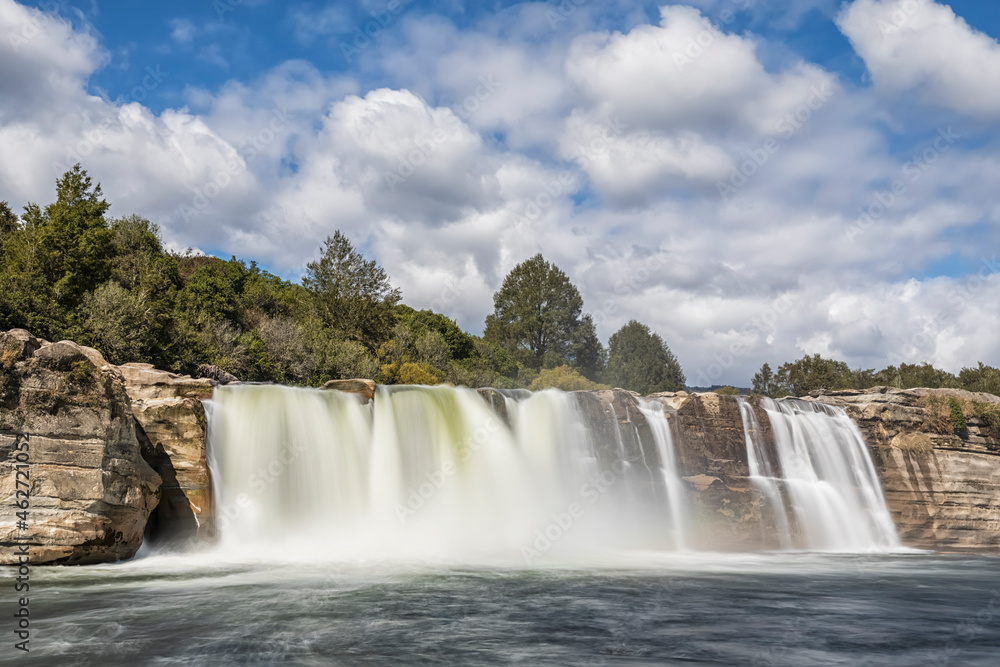 New Zealand, Oceania, South Island, Tasman, Maruia Falls Scenic Reserve, Maruia Falls New Zealand, Oceania, South Island, Tasman, Maruia Falls Scenic Reserve, Maruia Falls