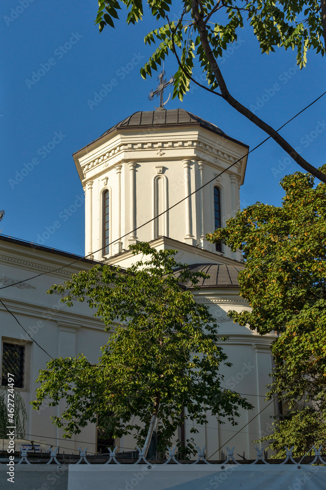 Saint Demetrius Church in city of Bucharest, Romania