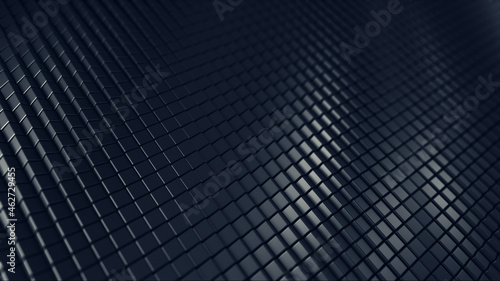 3d render abstract background with geometric illustration. Simple clean template for corporate website or presentation concept. Elegant wave texture.