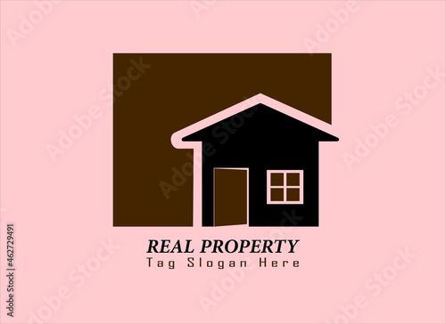 real property company logo design