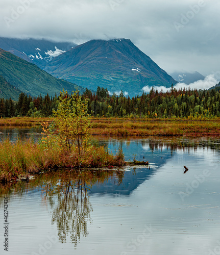 Tern Lake near Sterling Hwy, Moose Pass, Alaska