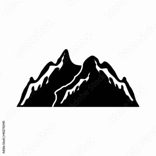 mountain icon  mountain vector  mountain logo sign symbol of nature landscape illustrations