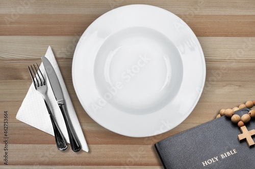 Картината върху платно Fasting and prayer