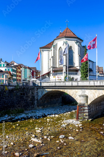 Sankt Mauritius church, Appenzell, Switzerland photo