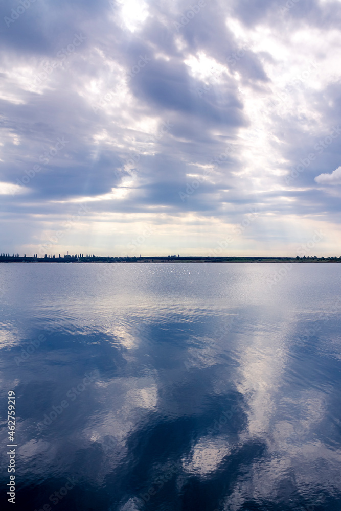 Germany, Sachsen-Anhalt, Bitterfeld, Lake Goitzsche Germany, Sachsen-Anhalt, Bitterfeld, Lake Goitzsche