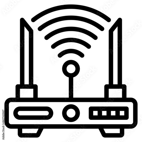 wifisignal line icon photo