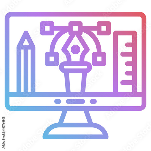 designtool gradient icon photo