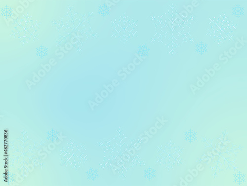 クリスマスに使える淡い結晶の背景素材