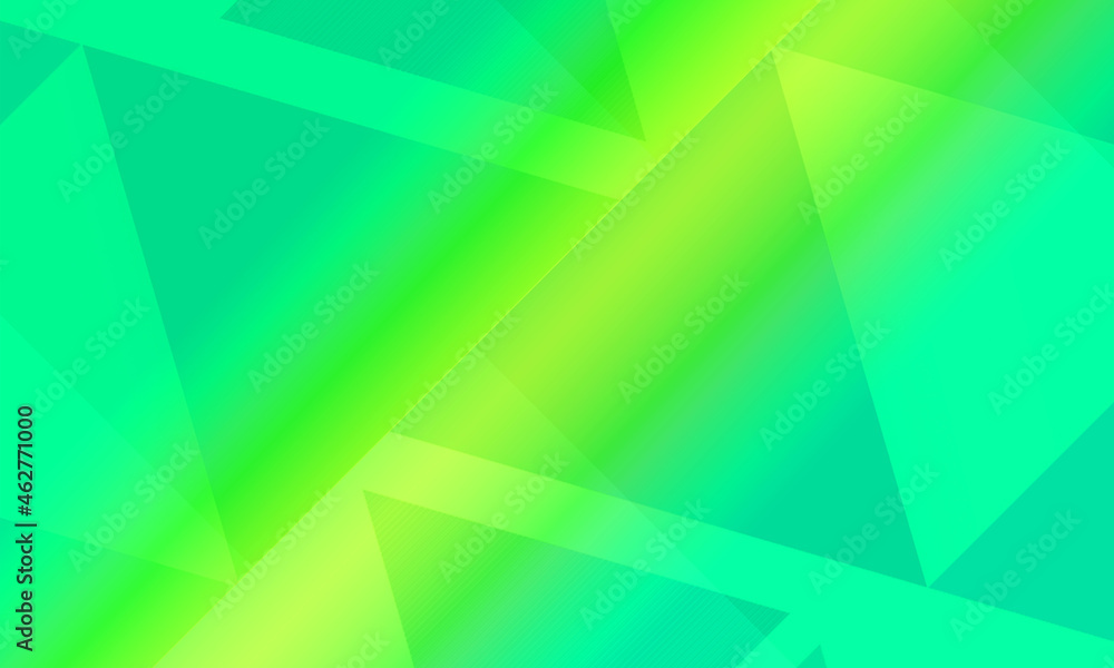 oblique color gradation in the middle of the geometric triangle