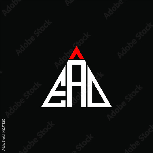 EAD letter logo creative design. EAD unique design
