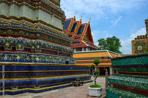 Thailand, Bangkok, Wat Pho, Phra Mondop Temple