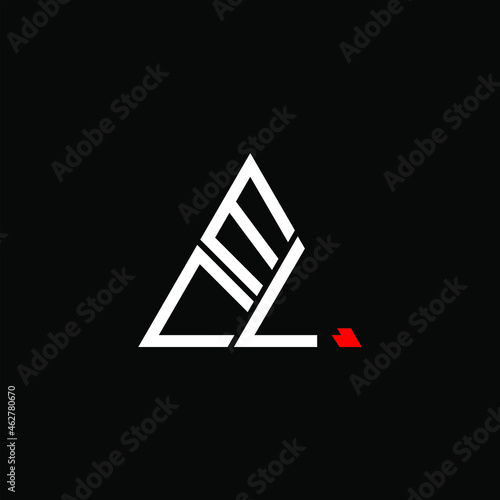ECL letter logo creative design. ECL unique design
