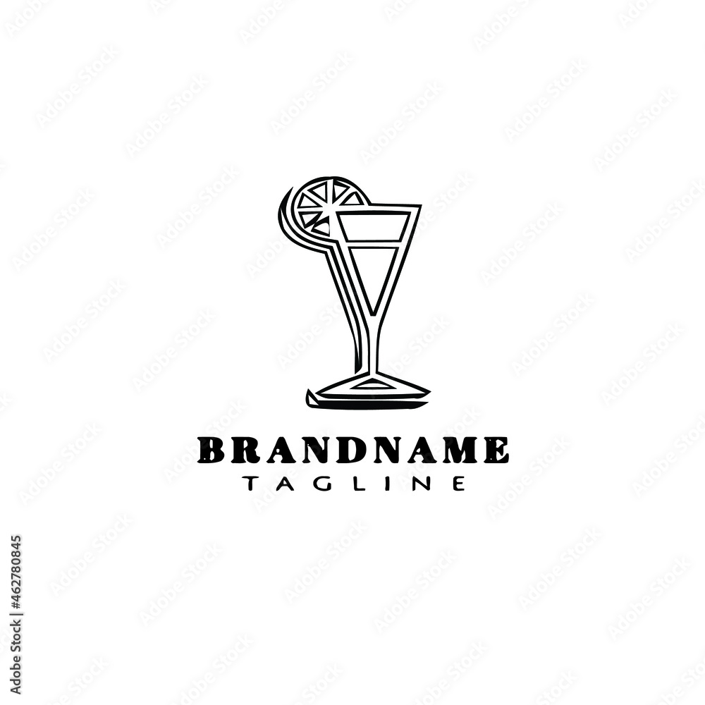 fresh drinks cartoon logo template icon design flat isolated vector illustration fresh drinks cartoon logo template icon design flat isolated vector illustration