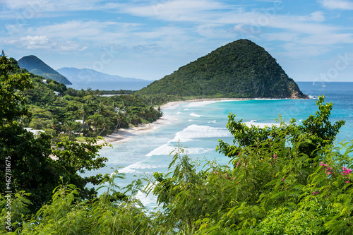 Scenic view of British Virgin Islands against sky during sunny day, Tortola photo