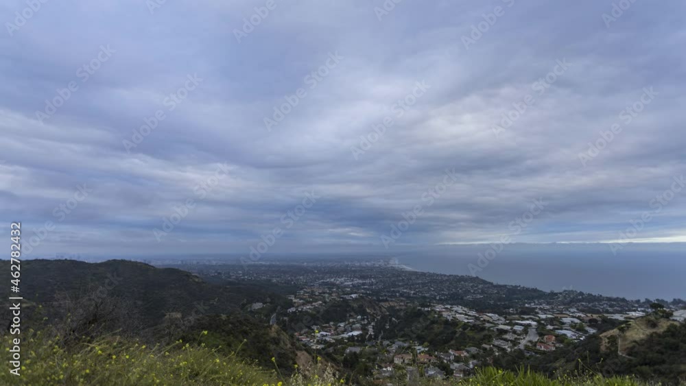 Sunset timelapse of Santa Monica and the greater Los Angeles area from the Pacific Palisades Sunset timelapse of Santa Monica and the greater Los Angeles area from the Pacific Palisades