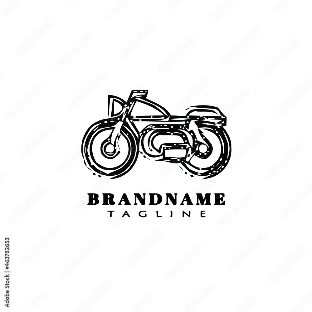 motorcycle logo cartoon icon template vector illustration motorcycle logo cartoon icon template vector illustration