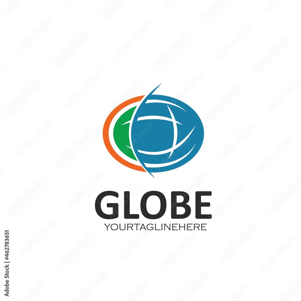 globe,global  icon vector design template