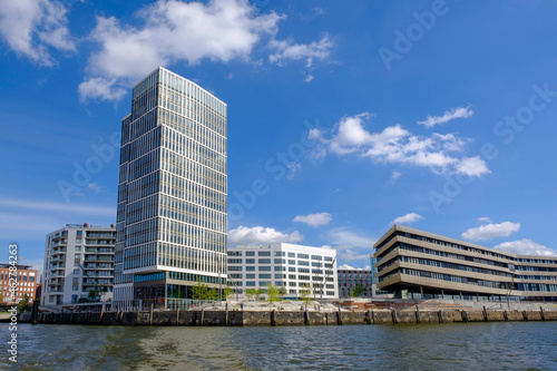 Germany, Hamburg,ÔøΩIP Deutschland GmbH headquarters and HafenCity University Hamburg photo