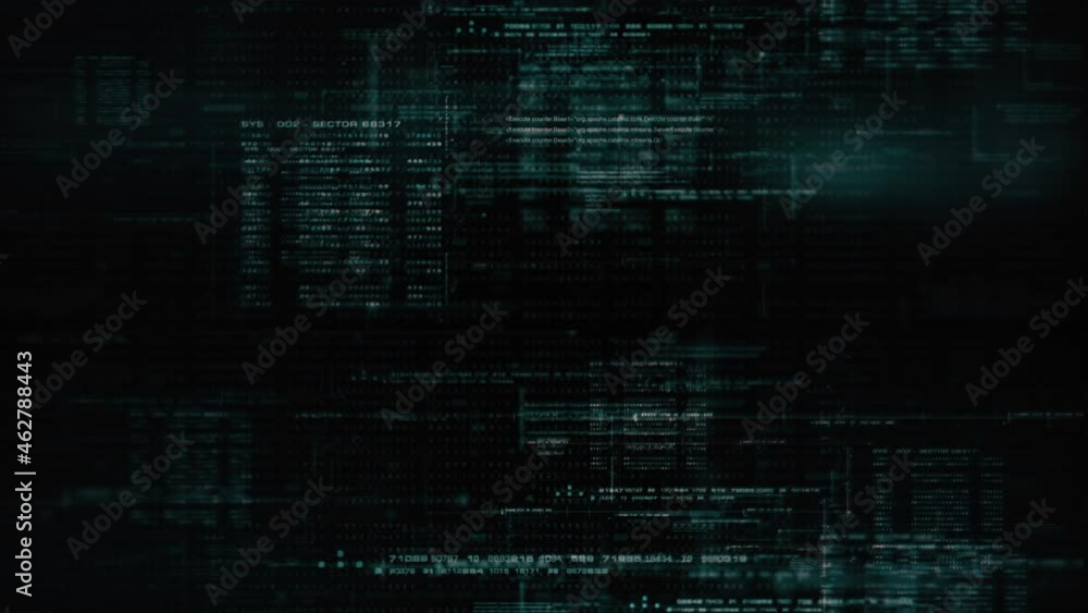 Glitch in the Matrix of Artificial Intelligence Neural Networks, quantum physic and deep learning performing analytic computational loop background Glitch in the Matrix of Artificial Intelligence Neural Networks, quantum physic and deep learning performing analytic computational loop background
