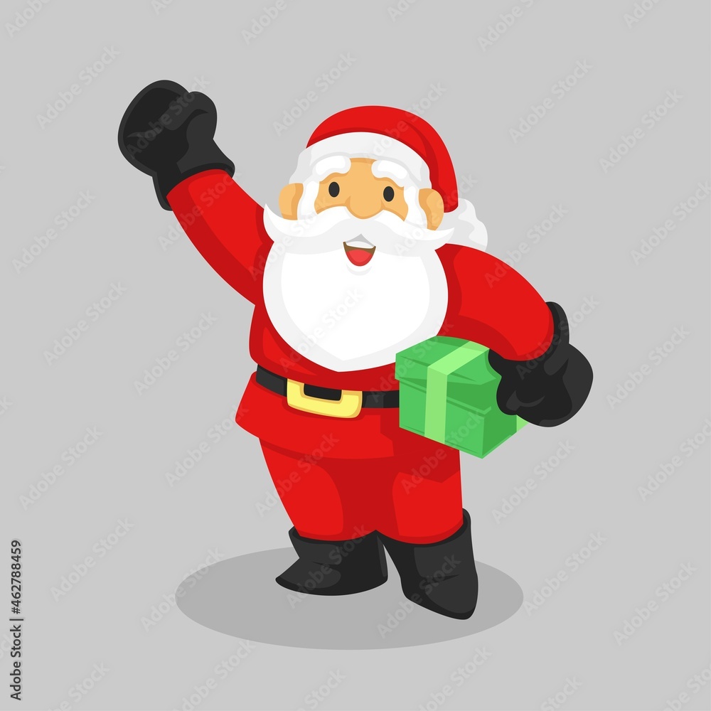 santa claus boxing day sale flat design banners template santa claus boxing day sale flat design banners template