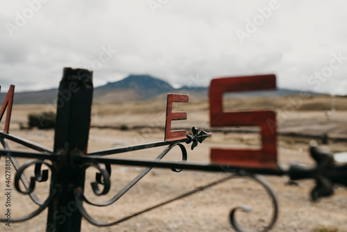 Weather vane to indicate wind direction photo