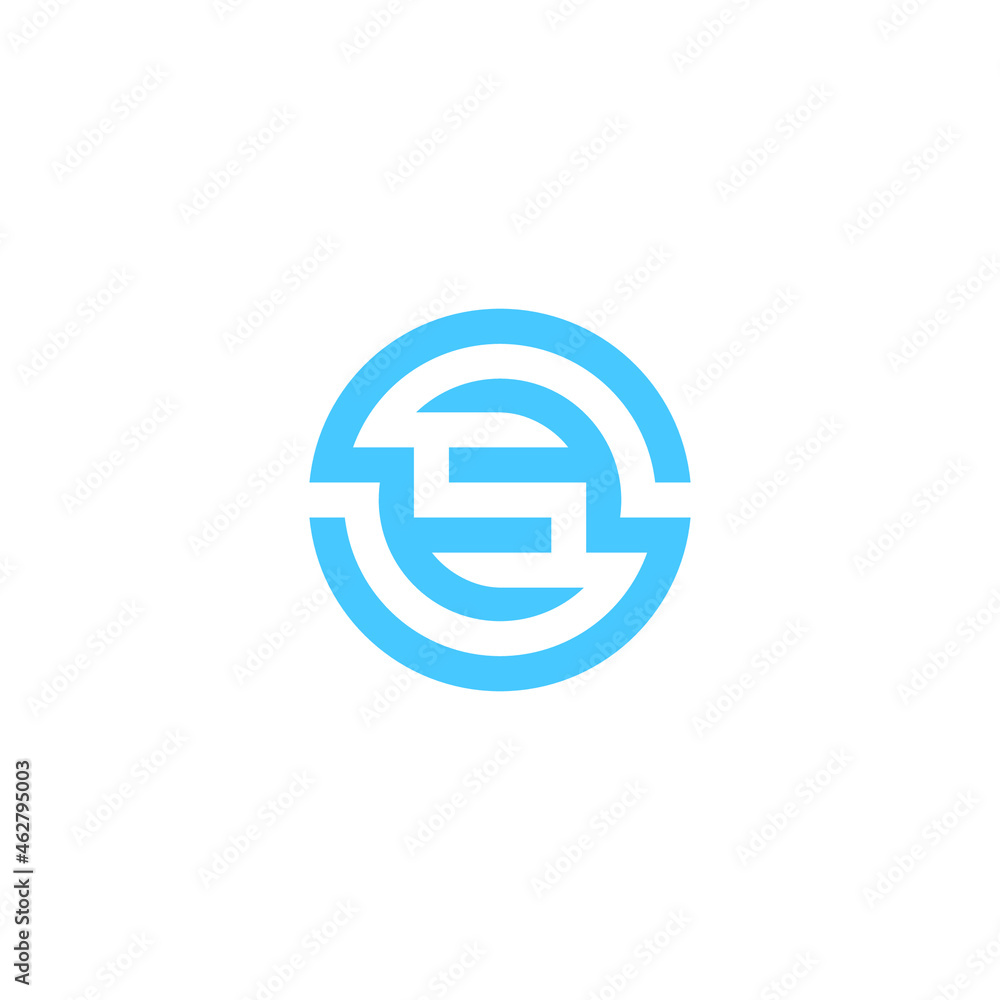 S logo vector icon download template S logo vector icon download template