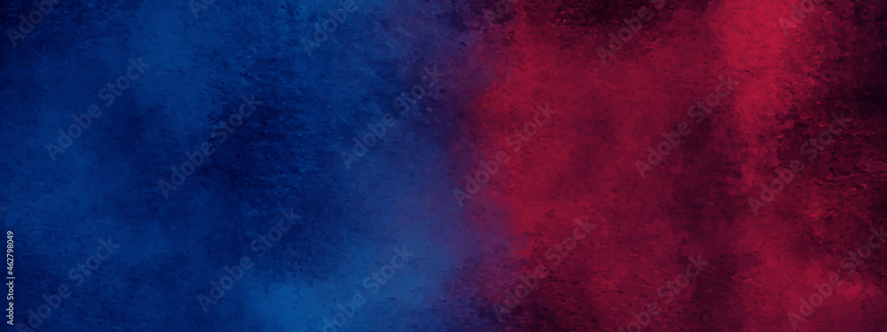 abstract colorful and stylist blue and red grunge texture background with colorful smoke.old grungy paper texture background used for wallpaper,banner,painting,cover and design.