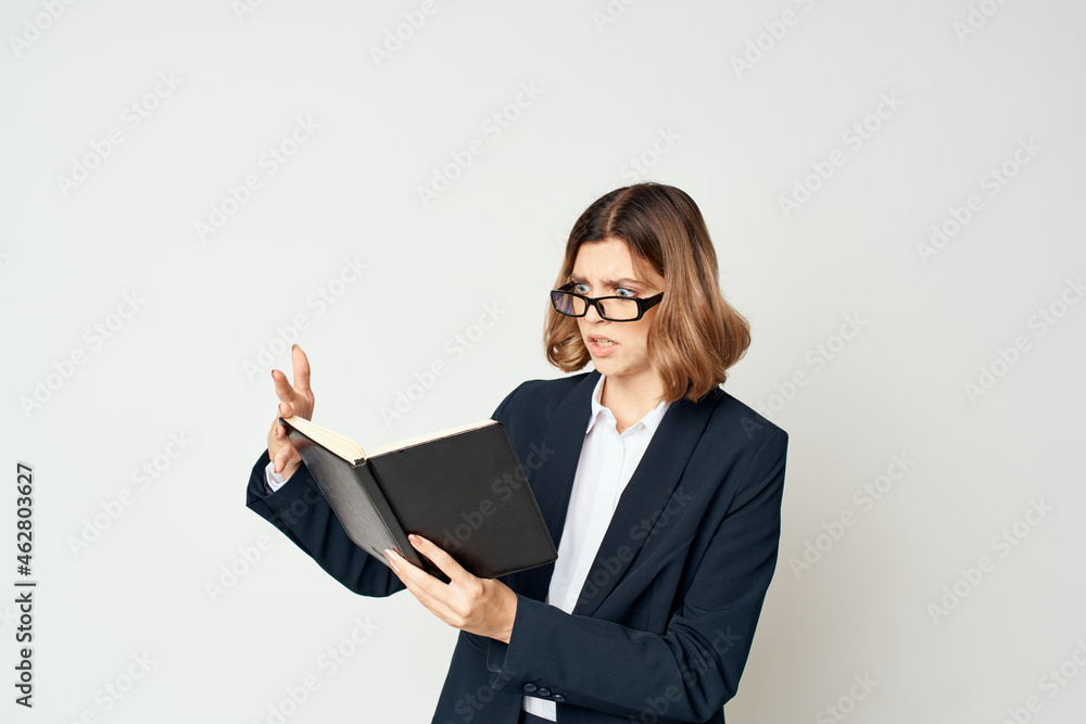 Businesswoman in costume success Studio Professional Businesswoman in costume success Studio Professional