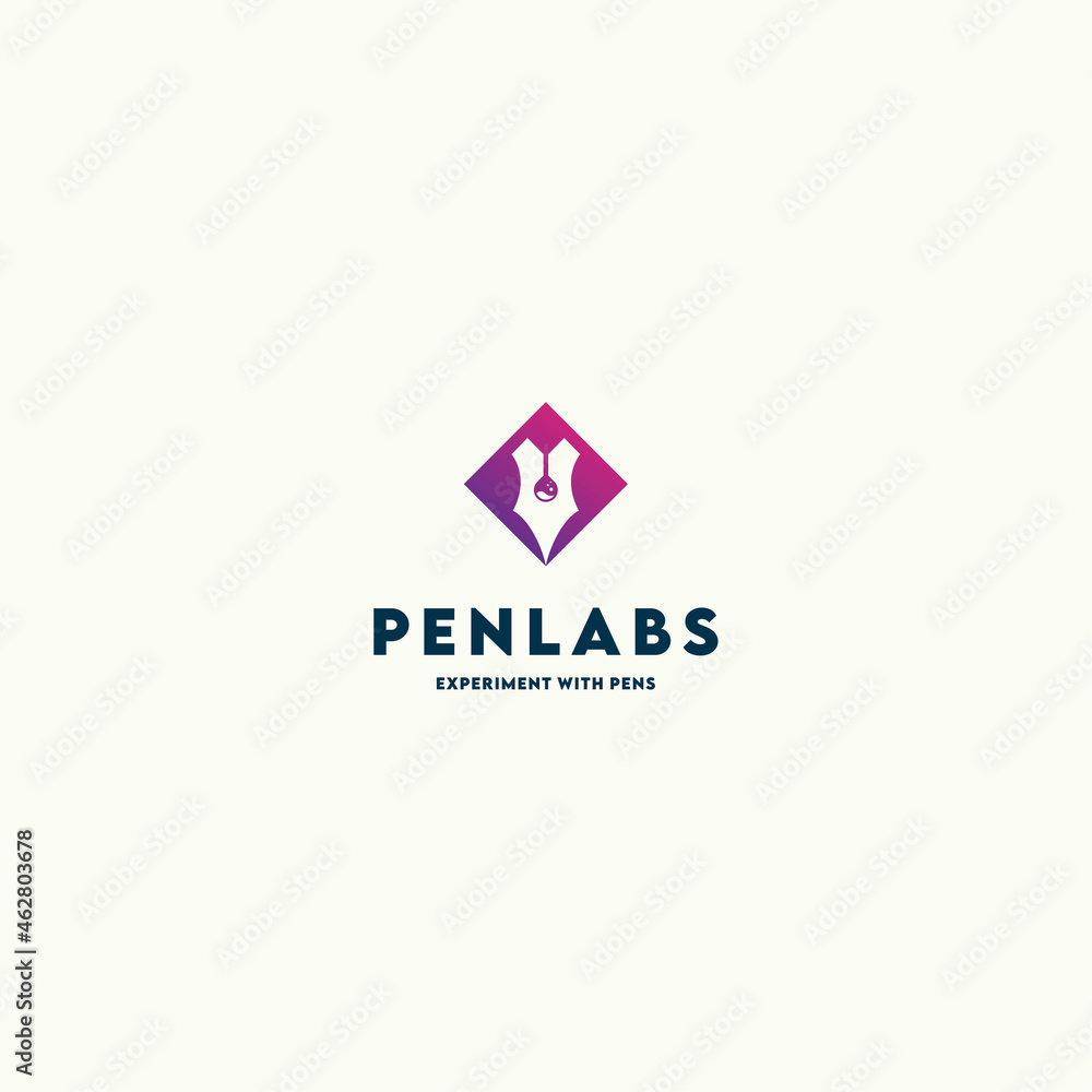 Penlabs logo design vector Penlabs logo design vector