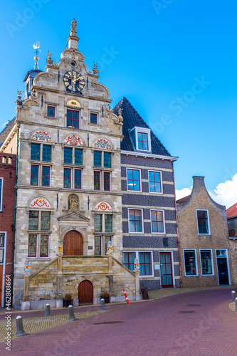 Netherlands, Zeeland, Schouwen-Duiveland, Brouwershaven, former townhall photo