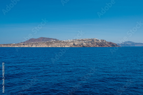 Landscape of Santorini island in Greece © Sen