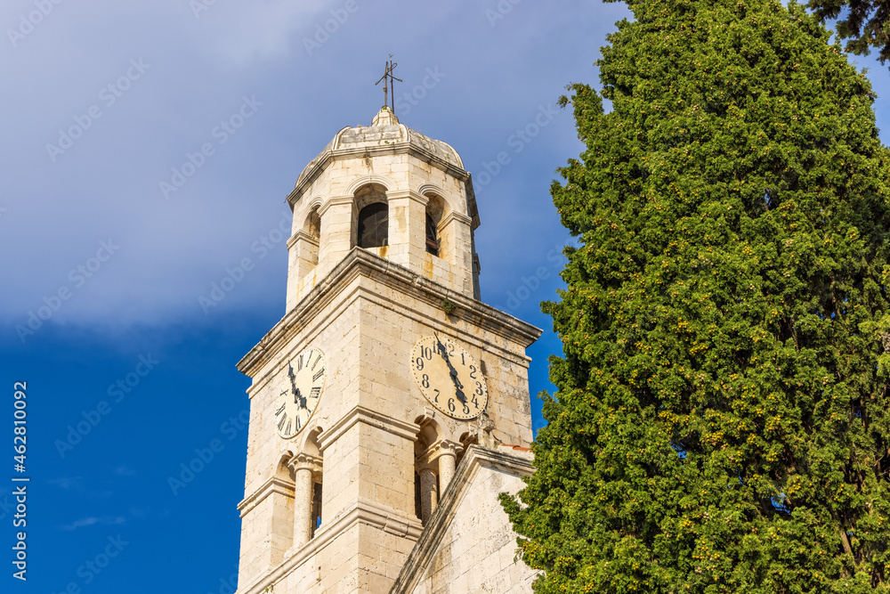 Fototapeta premium The Benedictine monastery on Mljet Island, Croatia