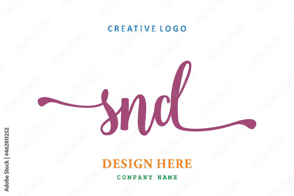 SND lettering logo is simple, easy to understand and authoritative SND lettering logo is simple, easy to understand and authoritative