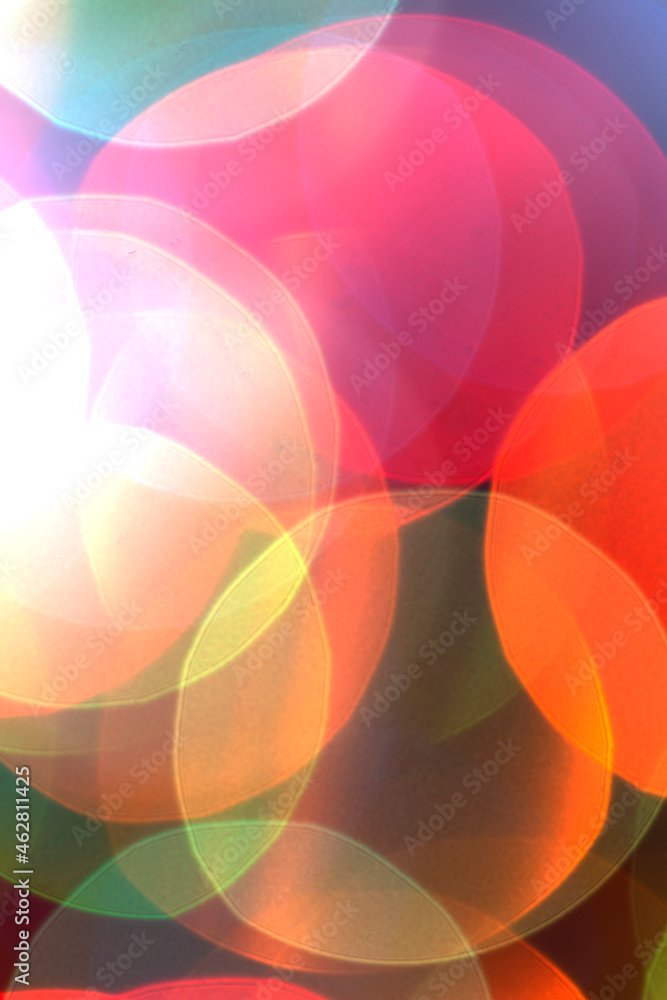 colored bokeh New Year colored bokeh New Year