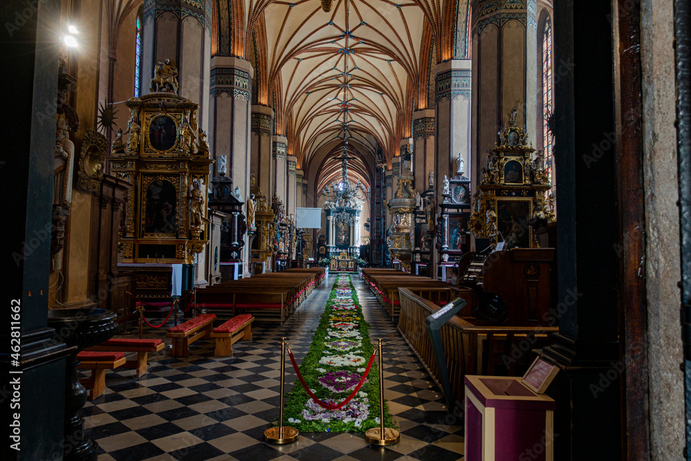 frombork katedra kościół ołtarz religia kopernik - obrazy, fototapety, plakaty 