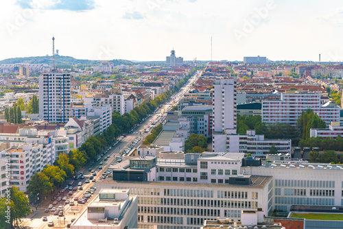 Germany, Berlin-Charlottenburg, view to the city from above photo