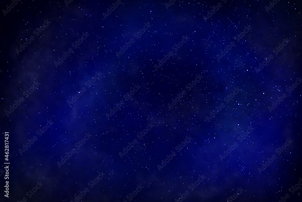 Night blue background with stars