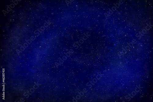 Night blue background with stars © Сергій Іваненко