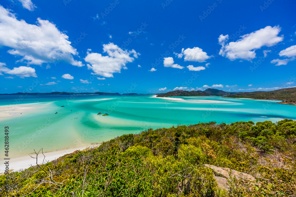 Australia, Queensland, View of Whitsunday Islands Australia, Queensland, View of Whitsunday Islands