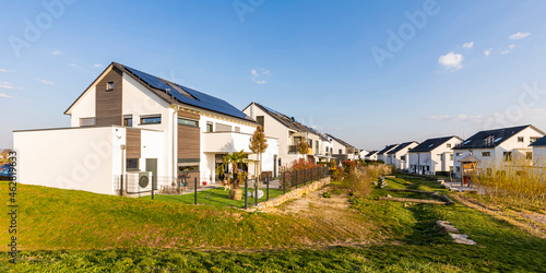 Wallpaper Mural Germany, Baden-Wurttemberg, Waiblingen, Modern energy efficient suburb houses Torontodigital.ca