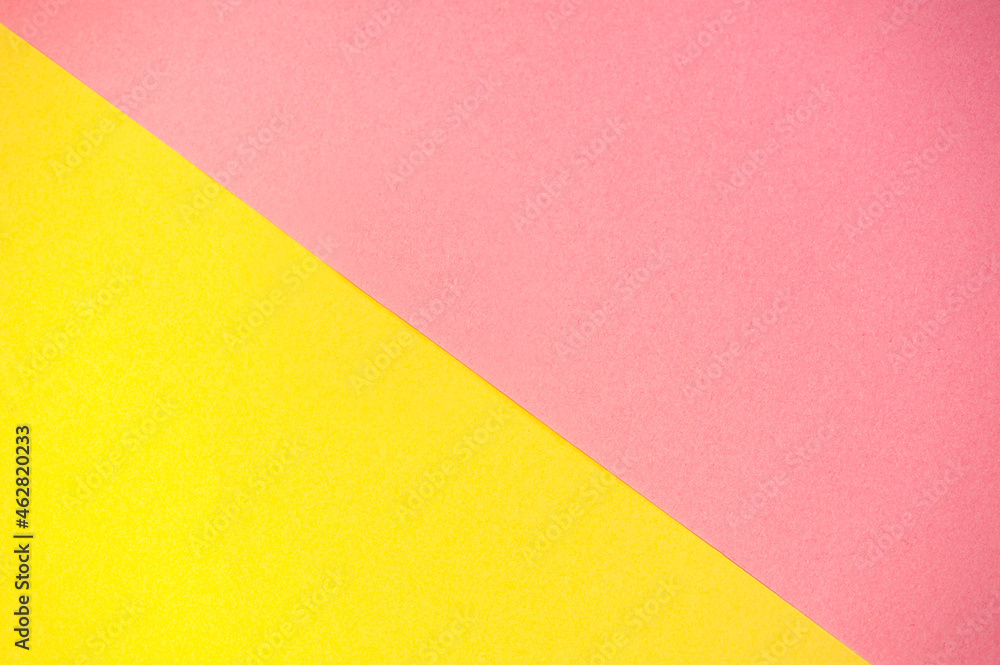 Yellow and pink paper background