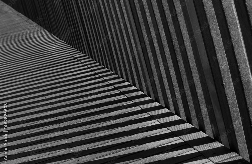 Naklejka premium black and white backgroundcwith Shadows