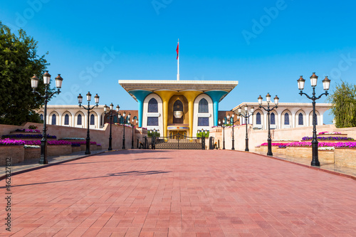 Sultanate Of Oman, Muscat, The Al Alam Palace photo