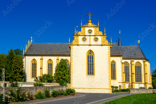 Germany, Bavaria, Dettelbach, Pilgrimage church Maria im Sand exterior photo