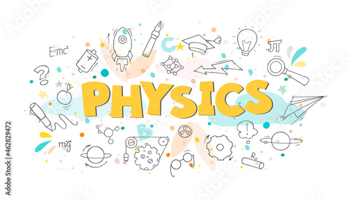 physics lab with working little people