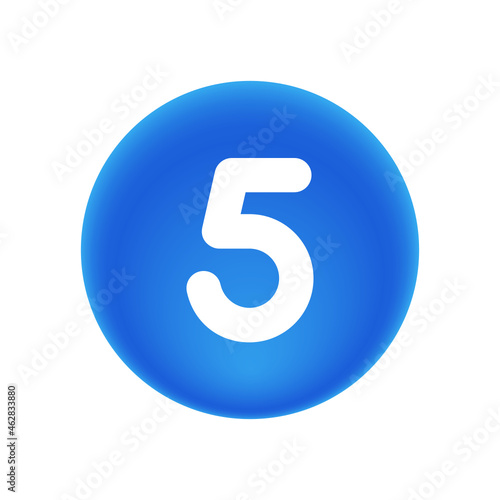 Five - Sticker