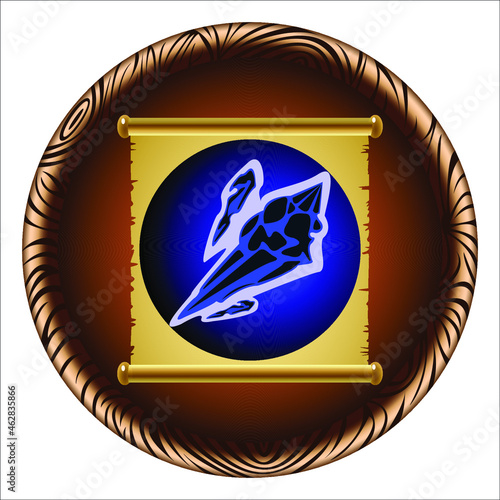 icons for games with the ancient magic scroll of ice lance